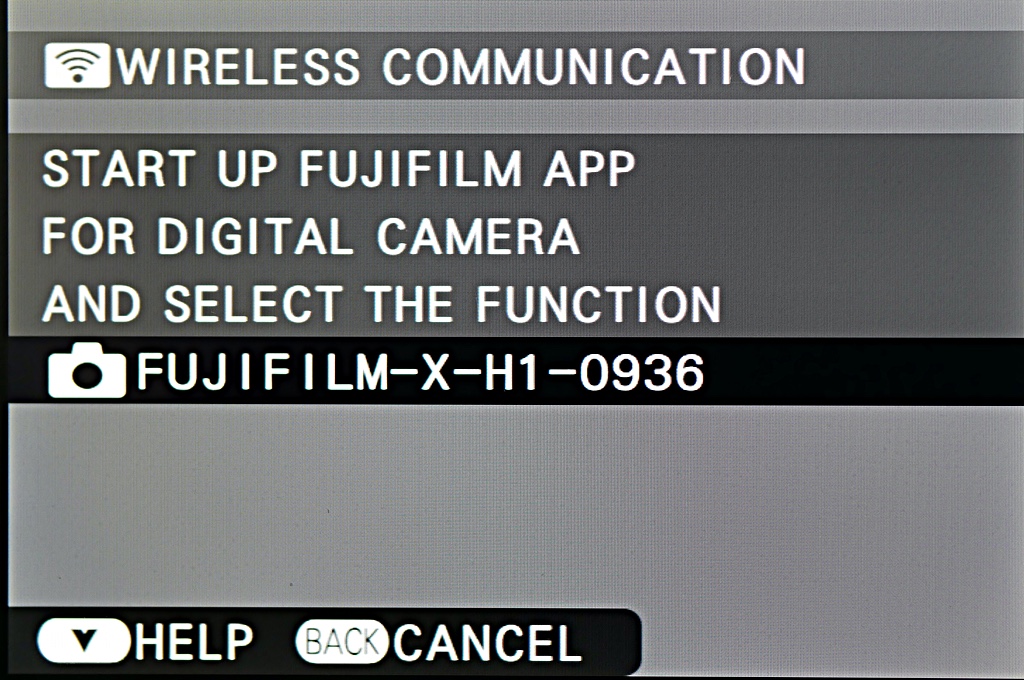 fujifilm pc autosave cannot be connected to destination pc