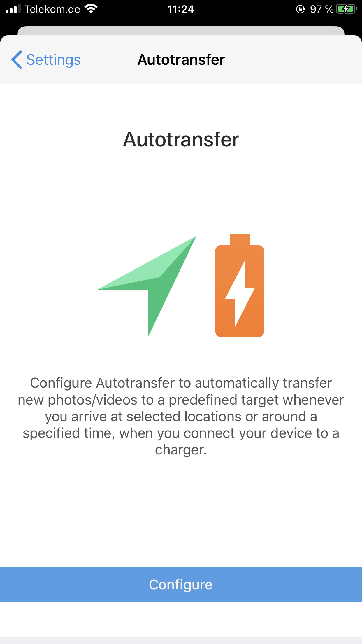 Autotransfer information