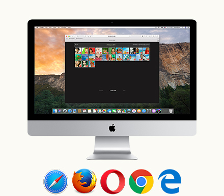 Zugriff über den Webbrowser
