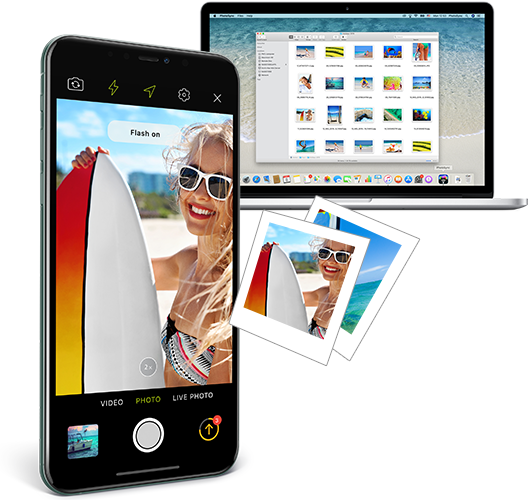 PhotoSync Camera with Instant Transfer